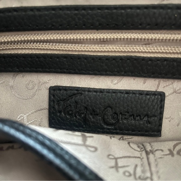 Foley + Corinna Gingham Canvas & Leather Tote Bag - Picture 3 of 6